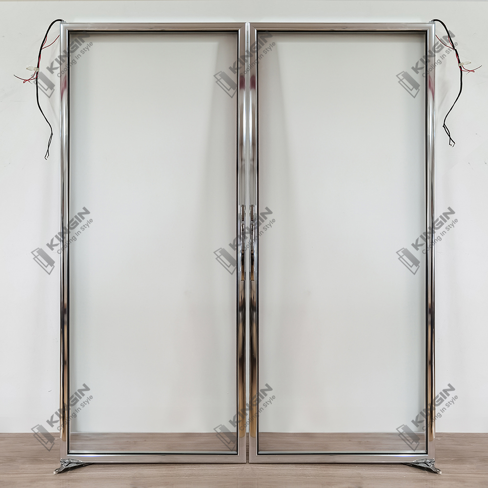 High-Quality Walk-In Cooler/Freezer Glass Doors for Commercial Use